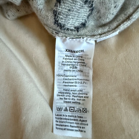 Madewell Speckled Gray Cashmere Sweater - Picture 4 of 4